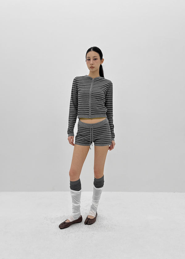 [MADE] Ripol Stripe Knit Shorts (Set Available)