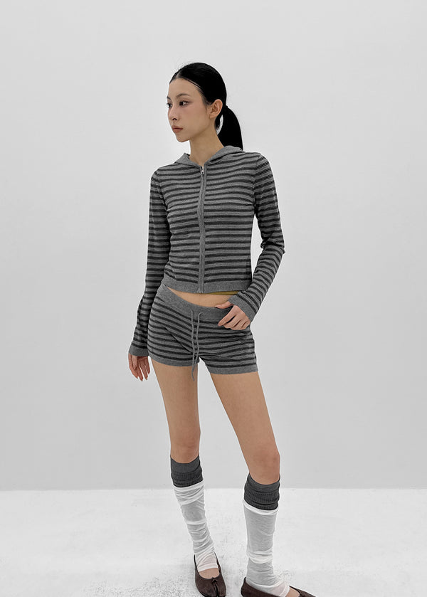 [MADE] Ripol Stripe Knit Shorts (Set Available)