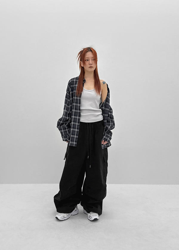 [MADE] Lukael Loose-Fit Check Shirt