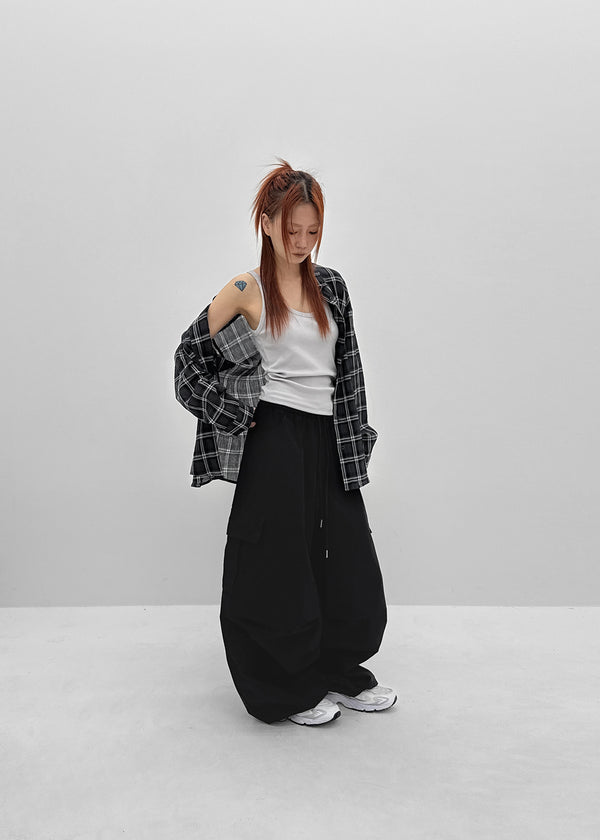 [MADE] Lukael Loose-Fit Check Shirt