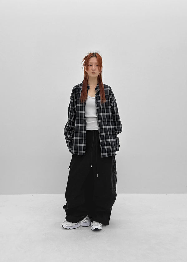 [MADE] Lukael Loose-Fit Check Shirt