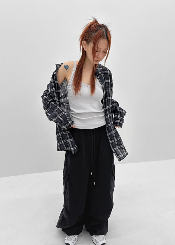 [MADE] Lukael Loose-Fit Check Shirt