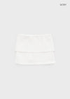 Huriki Folding Mini Skirt Pants