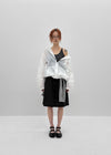 Jubiki Banding Midi Skirt