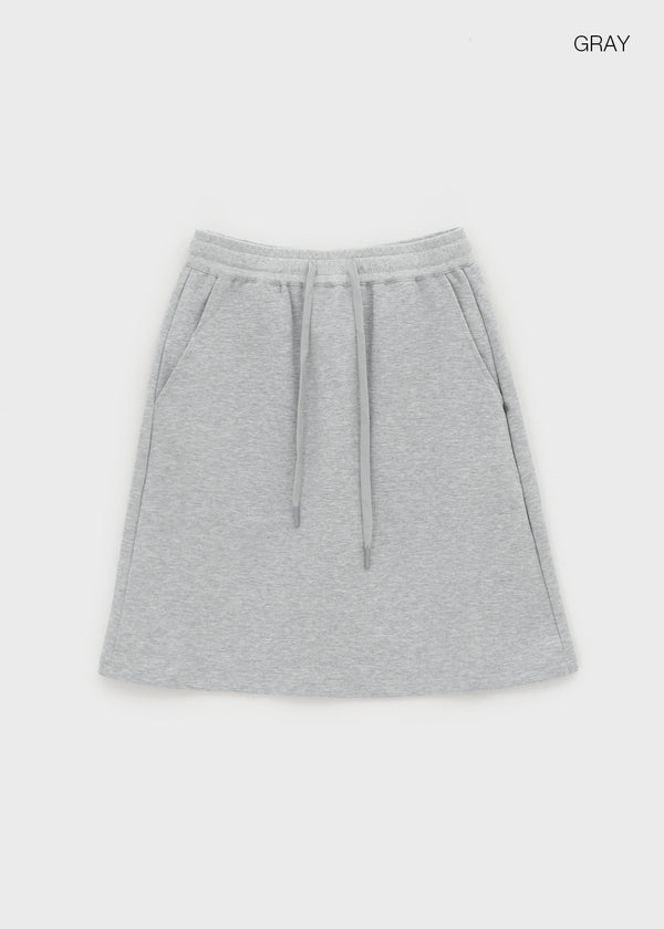 Jubiki Banding Midi Skirt