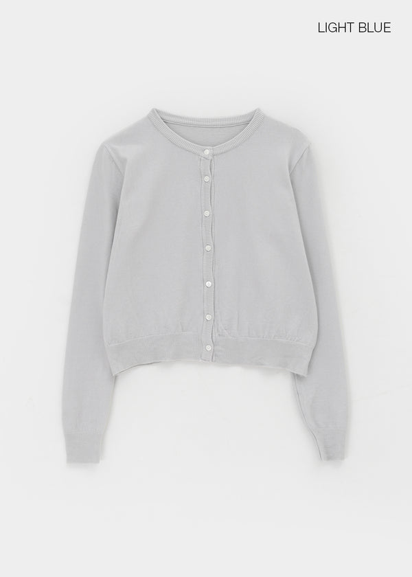 Beckive Round Knit Cardigan