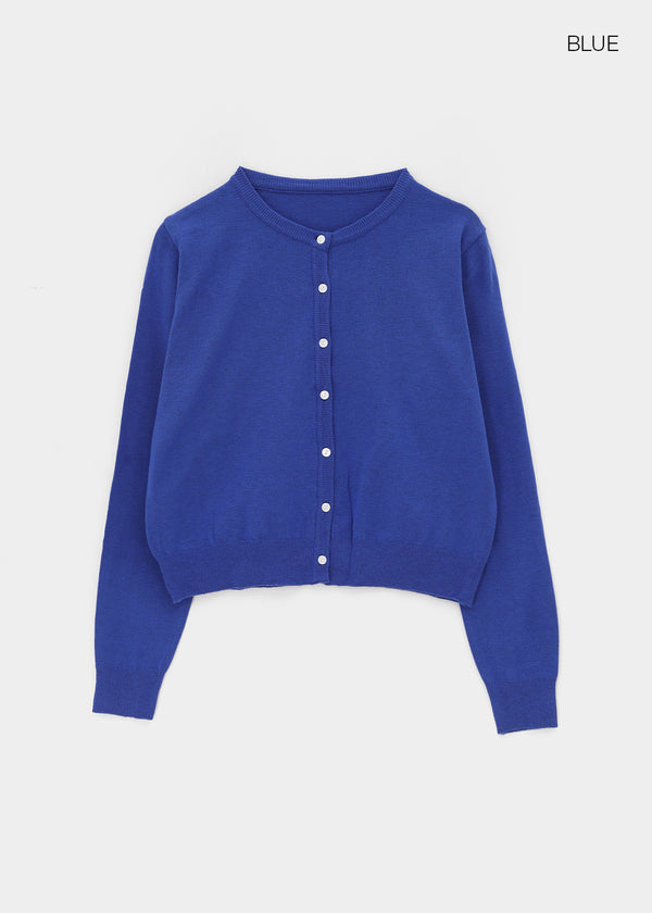 Beckive Round Knit Cardigan