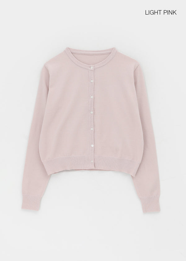 Beckive Round Knit Cardigan