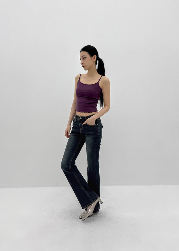 [MADE] Rabu Back-Pocket Slim Bootcut Denim Pants