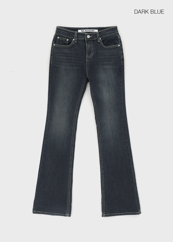 [MADE] Rabu Back-Pocket Slim Bootcut Denim Pants