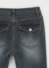 [MADE] Rabu Back-Pocket Slim Bootcut Denim Pants
