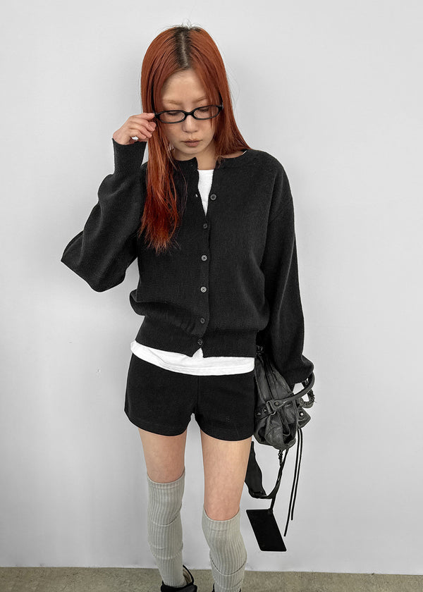 Celloti Round Knit Cardigan