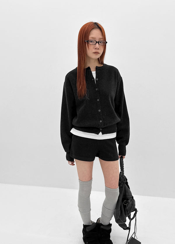 Celloti Round Knit Cardigan