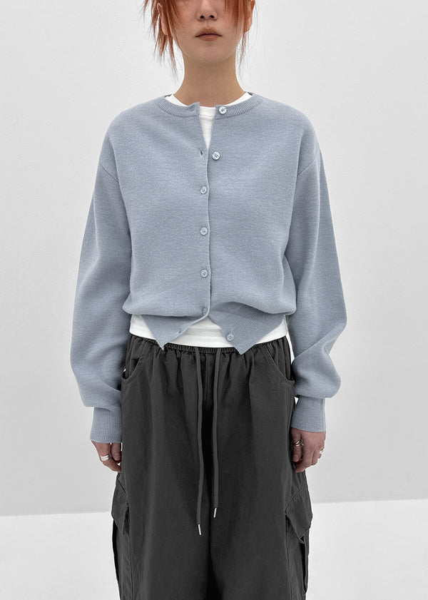 Celloti Round Knit Cardigan