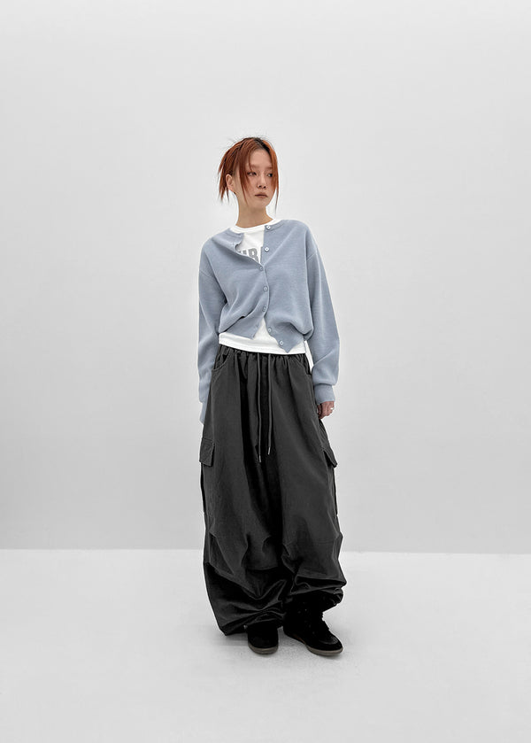 Celloti Round Knit Cardigan