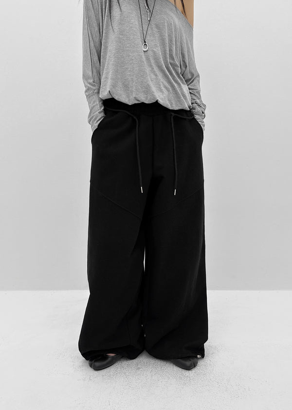 [MADE] Colnut Panelled Two-Way Banded Pants