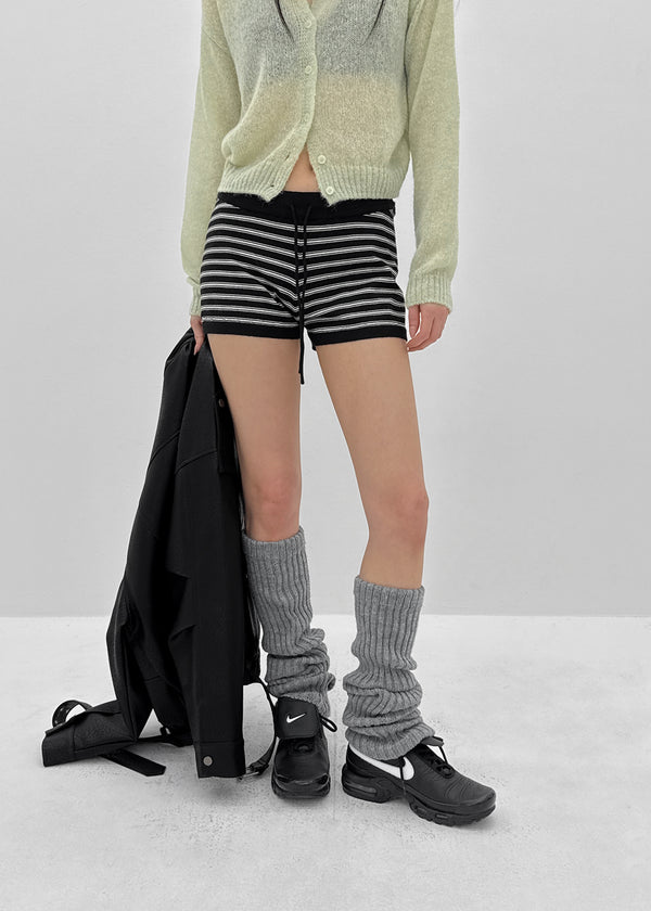[MADE] Ripol Stripe Knit Shorts (Set Available)