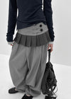 Depolerang Set - Wrap Skirt, Balloon Slacks