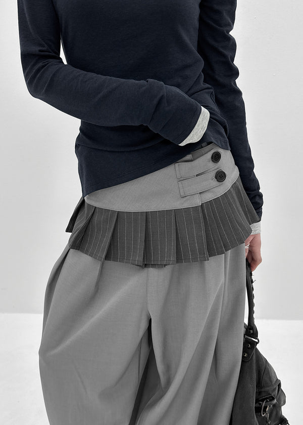 Depolerang Set - Wrap Skirt, Balloon Slacks