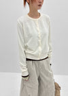 Beckive Round Knit Cardigan