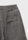Tracu Washed Wide Cargo Pants