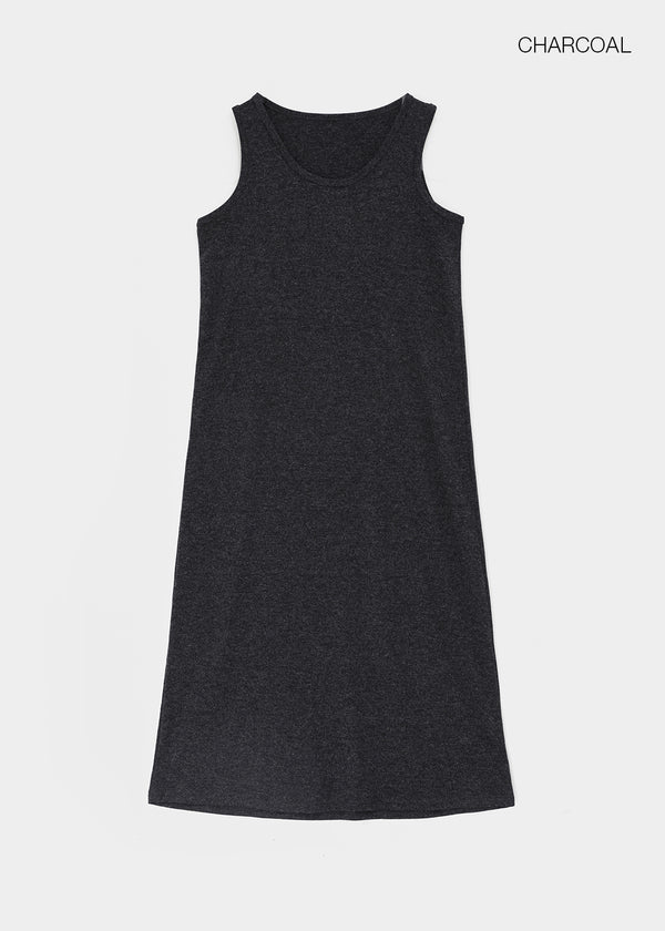 Nuss Layered Sleeveless Long Dress