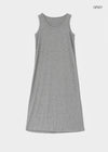 Nuss Layered Sleeveless Long Dress