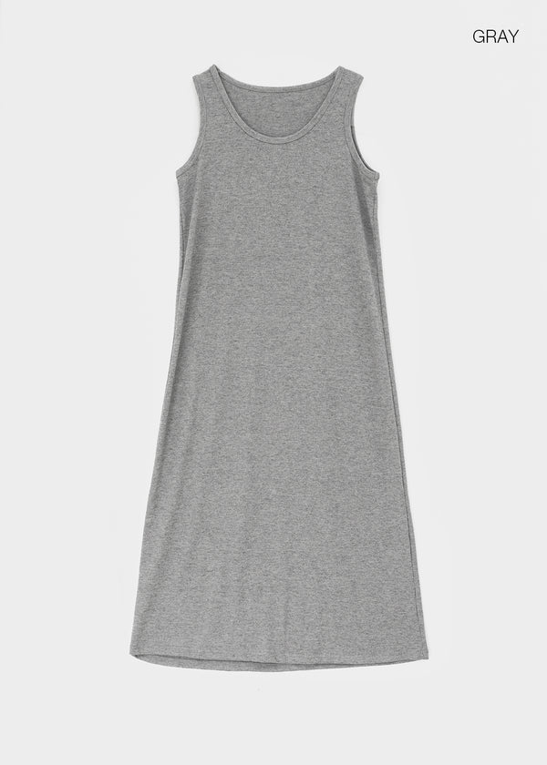 Nuss Layered Sleeveless Long Dress