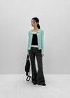 Ehome Ribbed Cardigan