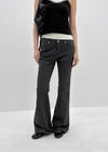 Deel Low-waisted Bootcut Pants
