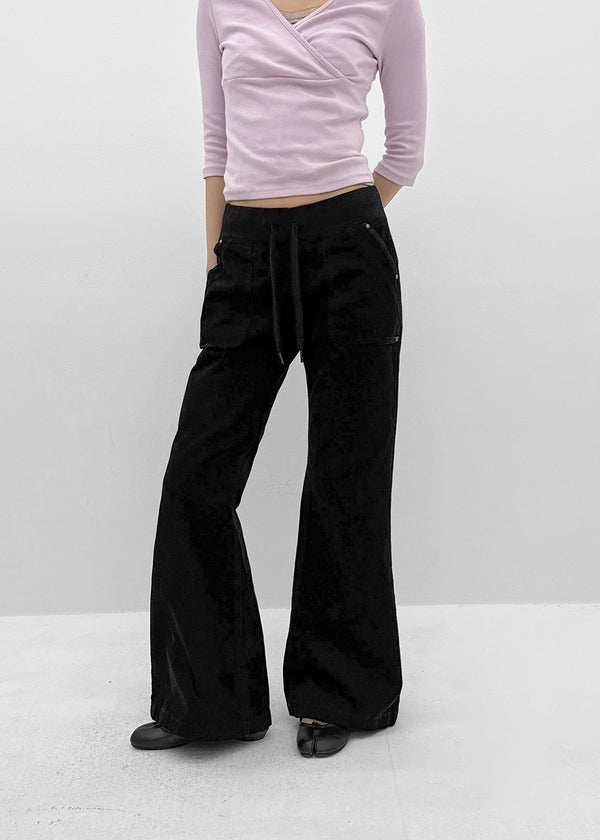 Enchop Bootcut Banding Pants