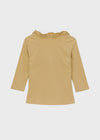 The Bellit Frill V-neck 3/4 Sleeve T-Shirt