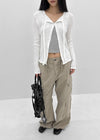 Ehome Ribbed Cardigan