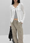 Ehome Ribbed Cardigan