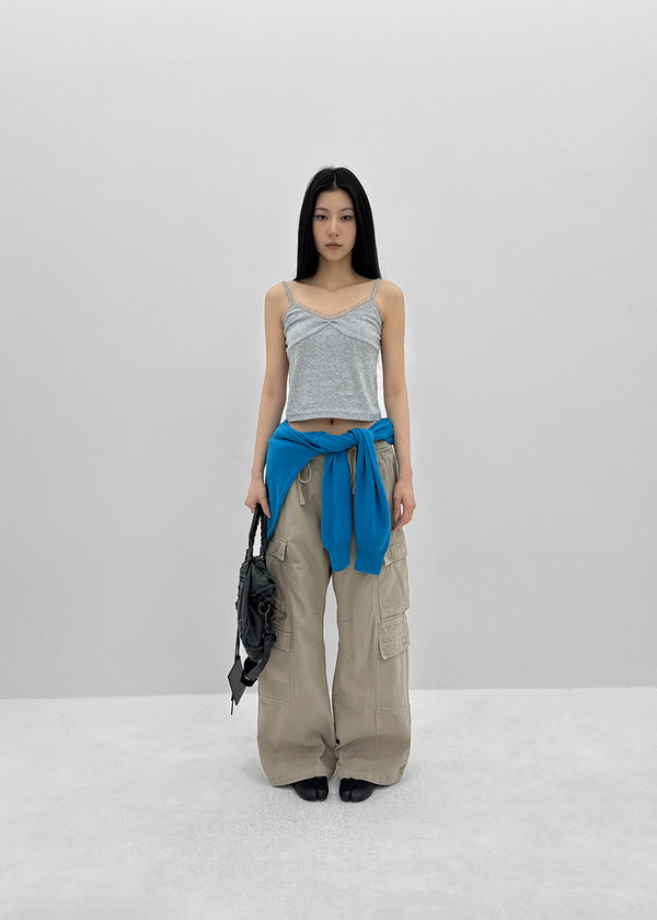 (UNISEX) Zult Pigment Wide Cargo Pants