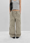 (UNISEX) Zult Pigment Wide Cargo Pants