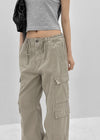 (UNISEX) Zult Pigment Wide Cargo Pants
