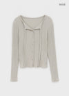 Ehome Ribbed Cardigan