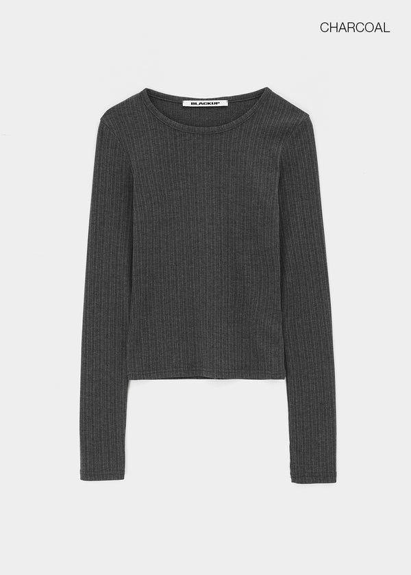 [MADE] Fluffy Layered Ribbed Long Sleeve Top (Set Available)