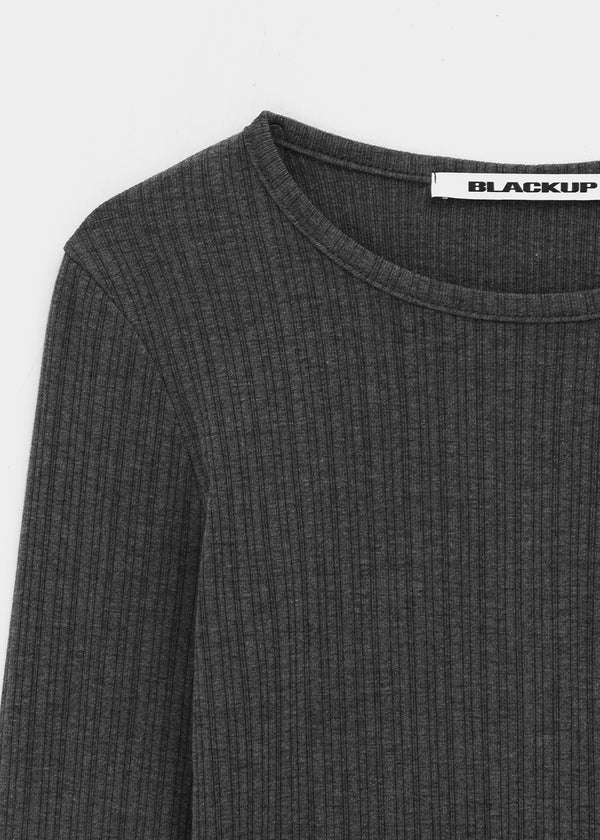 [MADE] Fluffy Layered Ribbed Long Sleeve Top (Set Available)