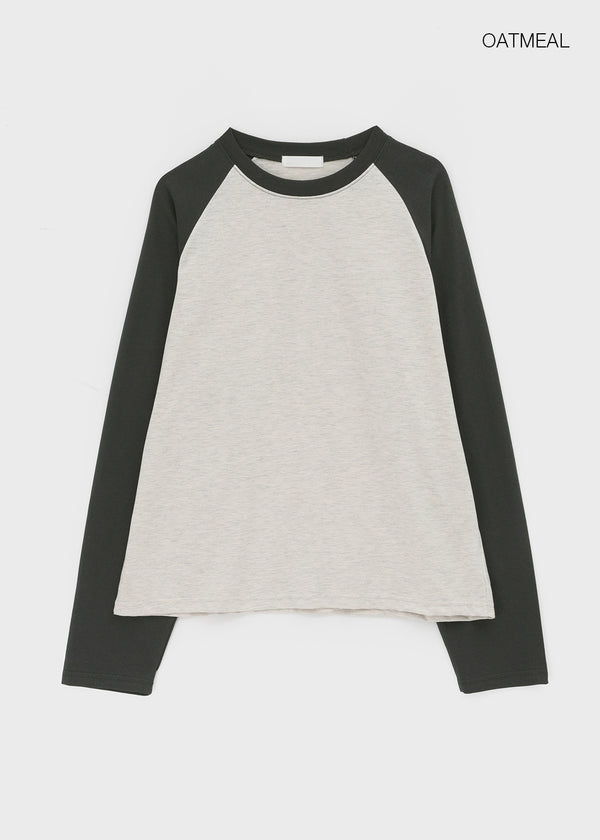 Bafiu Raglan Long Sleeve T-shirt