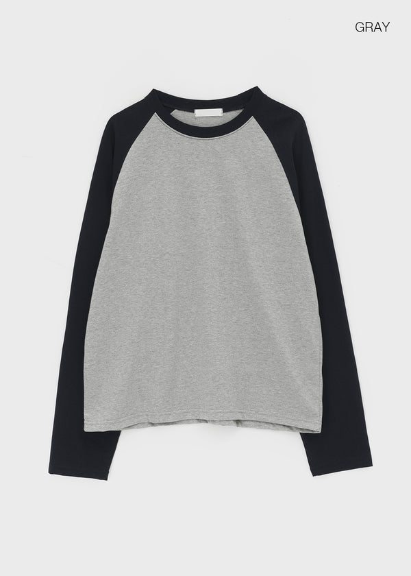 Bafiu Raglan Long Sleeve T-shirt