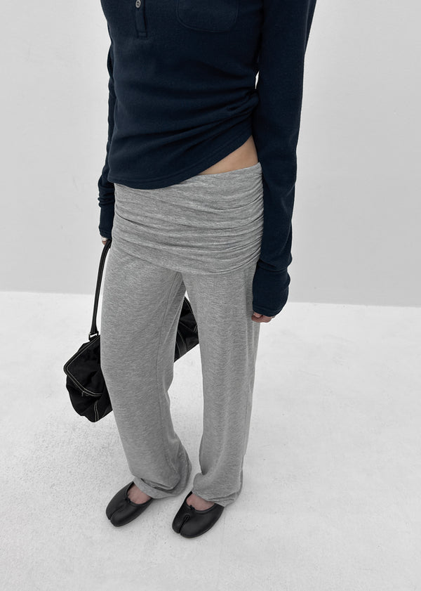 [MADE] Miseru Shirring Skirt-Pants