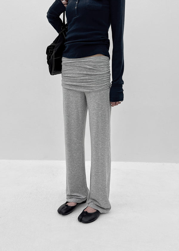 [MADE] Miseru Shirring Skirt-Pants