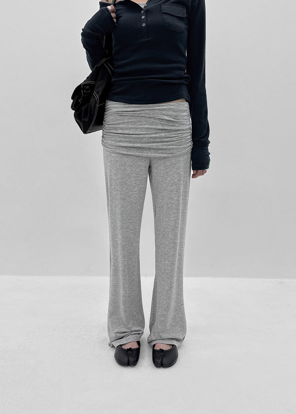 [MADE] Miseru Shirring Skirt-Pants