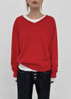 Silkein V-neck Knit