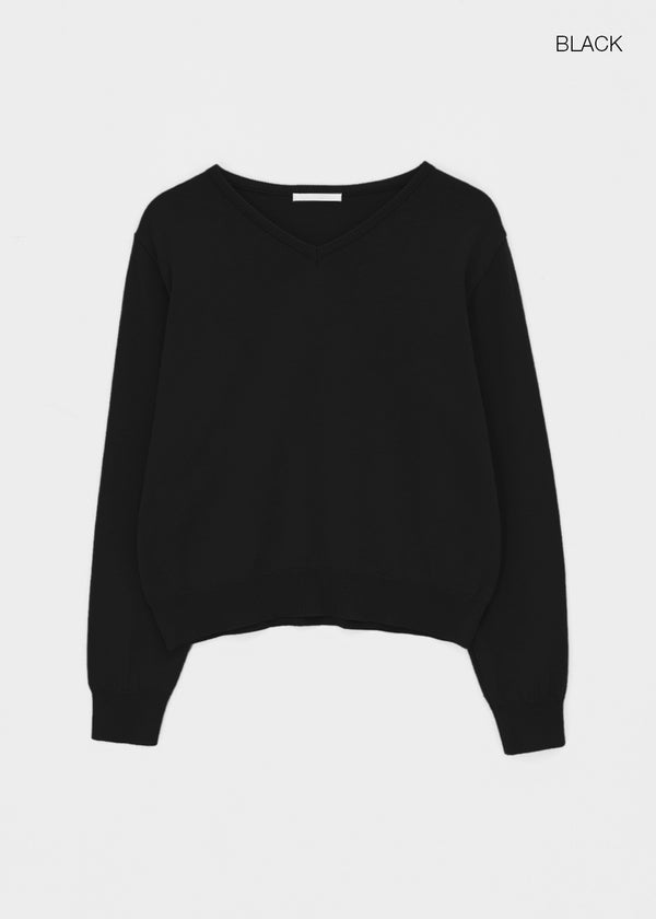 Silkein V-neck Knit