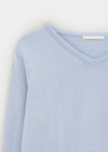 Silkein V-neck Knit