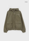 Parua High-neck Hooded Field Jacket