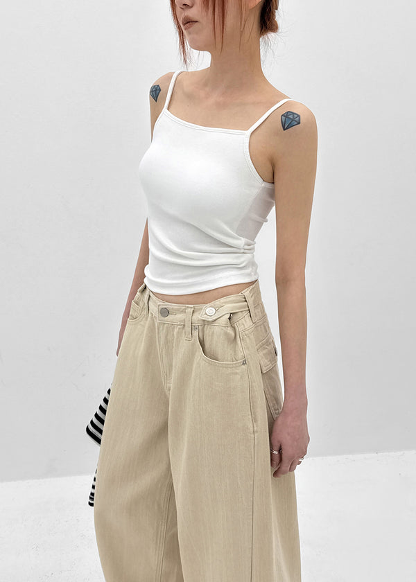 Patner Basic Ribbed Sleeveless (Built-in Cup)